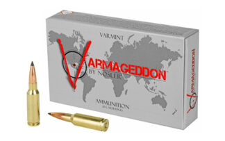 Nosler Varmageddon 6.5mm Grendel 90 Grain Flat Base Tipped (20 Rounds)
