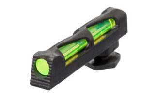 Hi-Viz LiteWave Fiber Optic Front Sight for Glock, Green/Red/White LitePipes