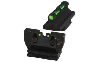 Hi-Viz LiteWave Fiber Optic Front/Rear Sight Combo for Ruger 10/22 (Green/Red/White)