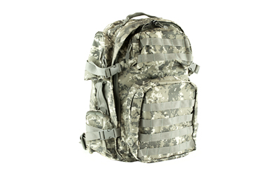 NCStar VISM Tactical Backpack 18 x 12 x 6 in, Nylon, Gray Digital Camo