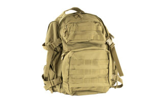 NCStar VISM Tactical Backpack Tan, 18 x 12 x 6 in