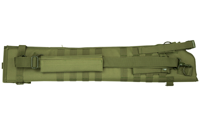 NCStar Tactical Shotgun Scabbard, Green, Extendable 29-34.75 in