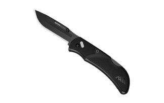 Outdoor Edge Razor EDC Lite Folding Knife, 2.5 in 420J2 Stainless Blade, Black Oxide