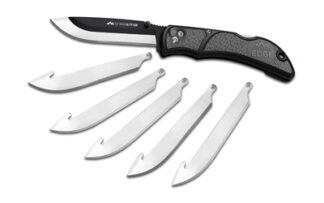 Outdoor Edge Razor EDC Lite Folder Knife, 3.50in Razor Blade, 420J2 SS, 9.95in Length