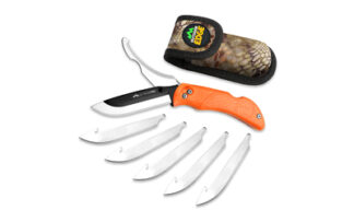Outdoor Edge RazorPro Folder Knife 3.50 in Blade 420J2 SS, Orange Handle