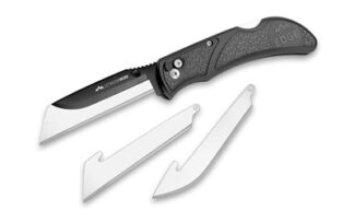 Outdoor Edge RazorWork Folding Knife 3 in Blades, 420J2 SS, Gray Handle