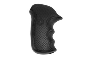Pachmayr Diamond Pro Rubber Finger-Groove Grip for Taurus Public Defender Compact Polymer Frame