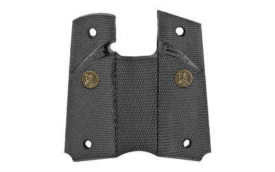Pachmayr Signature Wrap-Around Rubber Pistol Grip for 1911, Black
