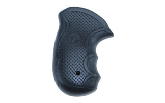Lyman Diamond Pro Revolver Grip with Finger Grooves for S&W J Frame Round Butt