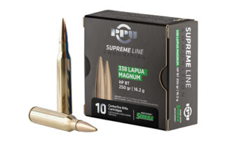 TR&Z PPU Supreme .338 Lapua Magnum 250 Gr HPBT Boat Tail Hollow Point (10 Rounds)