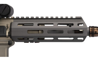 Q LLC Honey Badger M-LOK Handguard 6 in, Gray