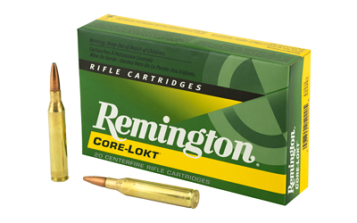 Remington Core-Lokt .25-06 Remington 120 gr Pointed Soft Point (PSP), 20 Rounds