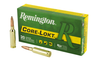 Remington Core-Lokt 6.5mm Creedmoor 140 Grain Pointed Soft Point, 20 Rounds