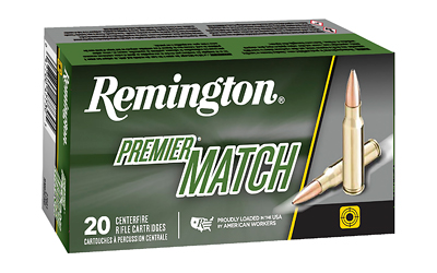 Remington Premier Match 6.5 PRC 140 Gr Open Tip Match, 20 Rounds Per Box