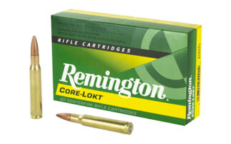 Remington Core Lokt .30-06 Springfield 180gr Pointed Soft Point, 20 Rounds