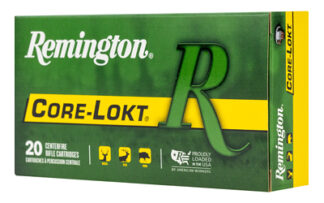 Remington Core-Lokt .308 / 7.62 NATO 150 Grain Pointed Soft Point Ammo, 20 Rounds