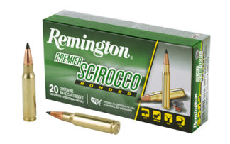 Remington Premier Scirocco Bonded .308 165 gr Polymer Tip, 20 Rounds