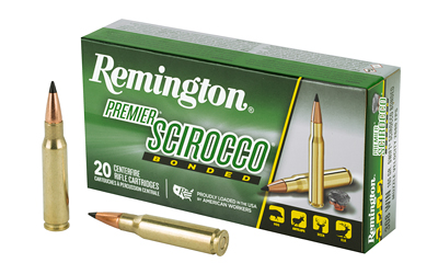 Remington Premier Scirocco Bonded .308 165 gr Polymer Tip, 20 Rounds