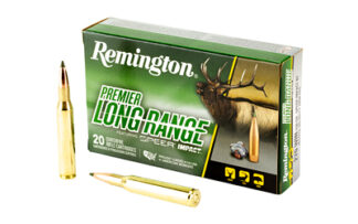 Remington Premier Long Range .270 Winchester 150 gr Speer Impact Polymer Tip, 20 Rounds