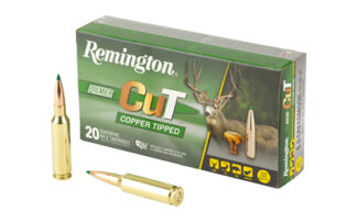 Remington Premier CuT 6.5mm Creedmoor 120-Grain Copper Tipped, 20 Rounds