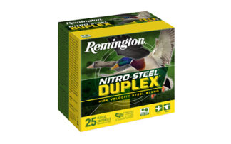 Remington Nitro Steel Duplex 12 Gauge 3 in #2 and #6 Steel Shot, 25 Rounds