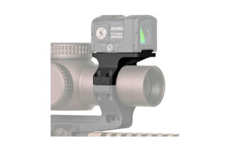 Reptilia ROF-90 34mm Drop-In Ring Mount for Aimpoint ACRO, Black 7075-T6 Aluminum