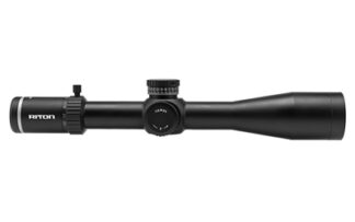 Riton 5 Conquer 5-25x First Focal Plane Rifle Scope, 34mm Tube, PSR Reticle