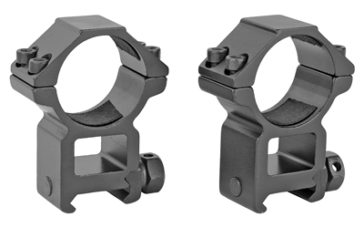 Riton X30H 30mm High Scope Rings, Picatinny/Weaver Mount, Matte Black