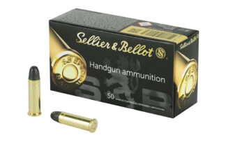 Sellier & Bellot SB38A .38 Special 158 Grain LRN 50 Rounds