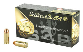 Sellier & Bellot .40 S&W 180 Grain FMJ 50-Round Box