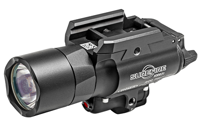 Surefire X400 Ultra Red LED Weapon Light with Red Laser, Picatinny/Weaver/Glock Rails Mount