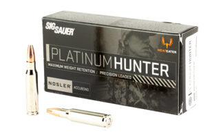 Sig Sauer Platinum Hunter .308 165gr AccuBond Ballistic Tip, 20 Rounds