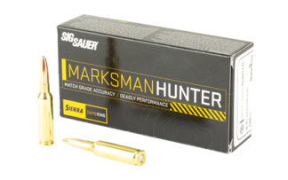 SIG Sauer Marksman Hunter 6.5mm Creedmoor 130gr Gameking Boat Tail Hollow Point