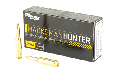 SIG Sauer Marksman Hunter 6.5mm Creedmoor 130gr Gameking Boat Tail Hollow Point