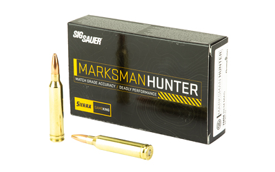 SIG Sauer Marksman Hunter 7mm Remington Magnum 160 gr GameKing Boat Tail Hollow Point, 20 Rounds