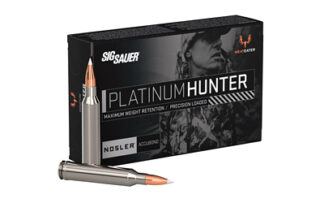 SIG Sauer Platinum Hunter 7 mm Remington Magnum 160 gr AccuBond, 20 Rounds Per Box