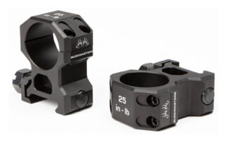 SIG Sauer Electro-Optics Buckmasters 1 in High Scope Rings, High Profile 1.12 in, Matte Black
