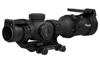 SIG Sauer TANGO MSR Compact 1-8x24 SFP Illuminated BDC8 Scope, Black (Includes 1.535" Mount)