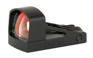 Shield Sights RMSc 1X Reflex Red Dot 4 MOA Matte Black Glass Edition