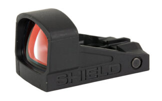 Shield Sights SMSc Glass Edition 1x Reflex Red Dot Sight, 4 MOA, Black