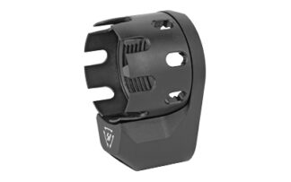 Strike Industries Enhanced Castle Nut and Extended End Plate with QD, Black