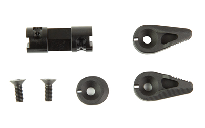 Strike Industries Flip Switch 60/90 Degree Thumb Selector Switch, Ambidextrous, Black Anodized Aluminum