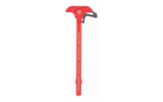 Strike Industries ARCH-EL Extended Latch Charging Handle, AR15/AR10, Red Anodized