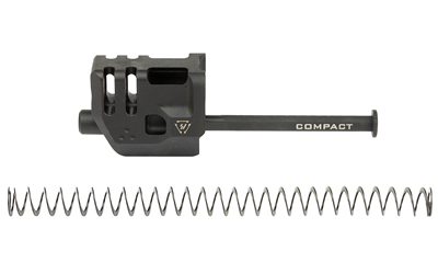 Strike Industries Mass Driver Compensator 9mm for Glock 19 Gen 4, Black Aluminum