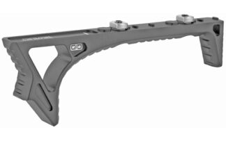 Strike Industries Link Curved Foregrip for M-Lok/Keymod, Black Aluminum