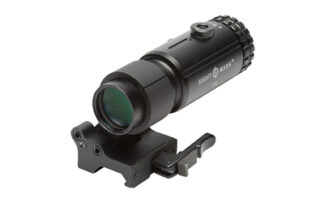 Sightmark T-5 Flip Magnifier 5x with LQD Flip-to-Side Mount Matte Black