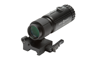 Sightmark T-5 Flip Magnifier 5x with LQD Flip-to-Side Mount Matte Black