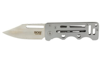 SOG Cash Card 2.75 in Satin 8Cr13MoV SS Folding Knife with Liner Lock