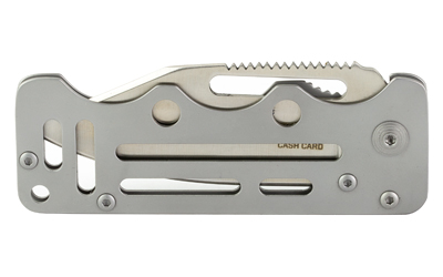 SOG Cash Card 2.75 in Satin 8Cr13MoV SS Folding Knife with Liner Lock