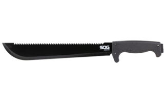 SOG SOGFARI MACHETE BLACK 13" W/STH